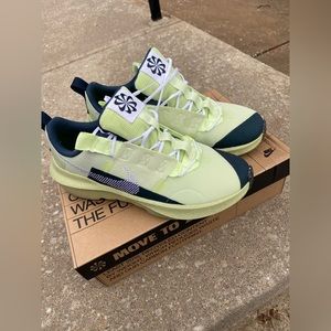 Nike Lime Green Sneakers | Crater Impact